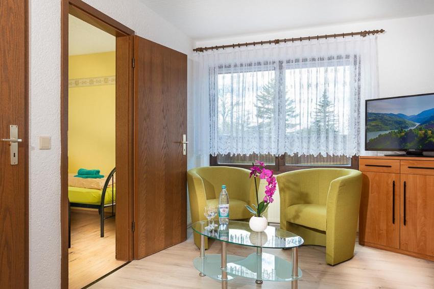 4-Bettzimmer Saechsische Schweiz Mittelndorf Buitenkant foto